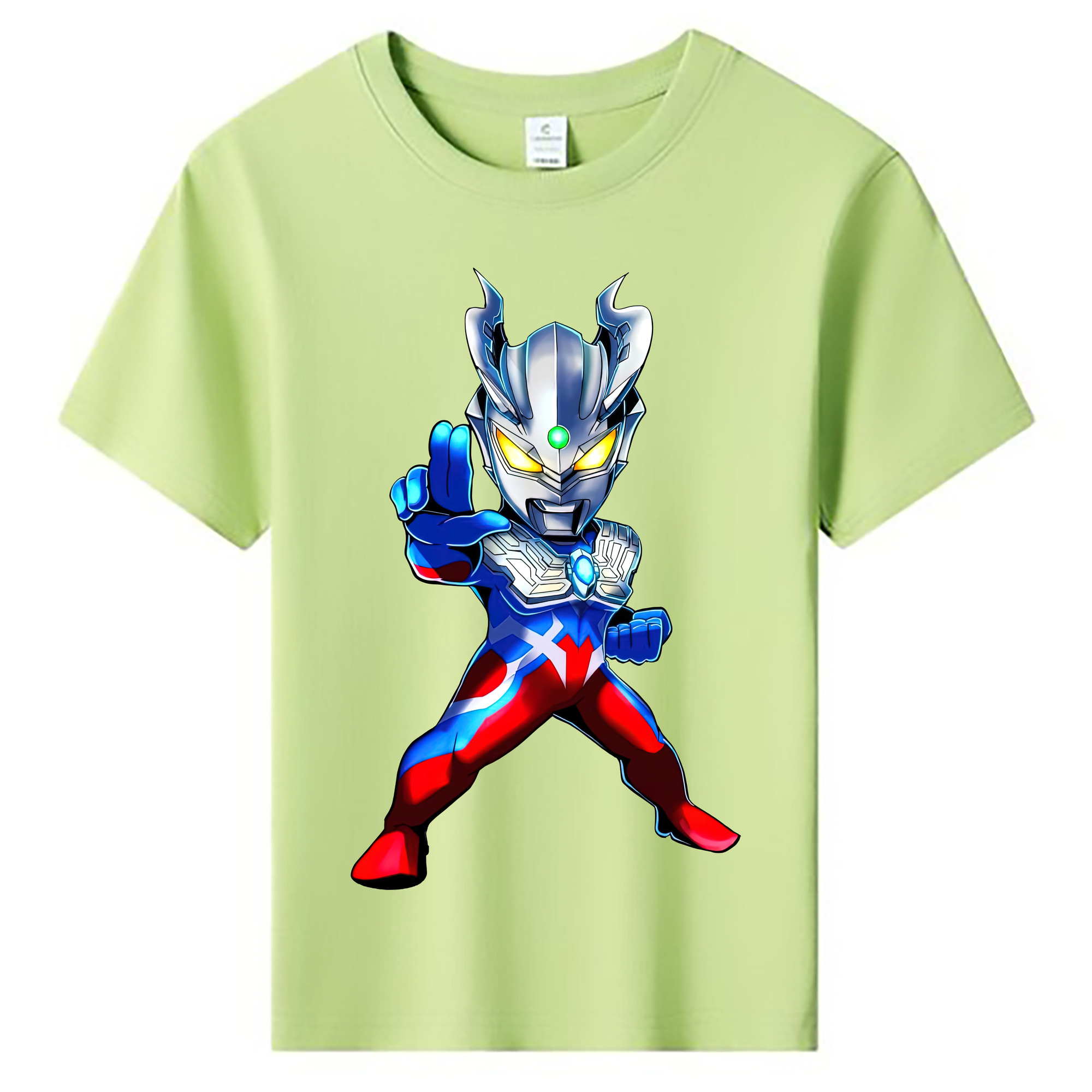 （画像用） ウルトラマン Ultraman 綿100％キッズTシャツ（フロントプリント）